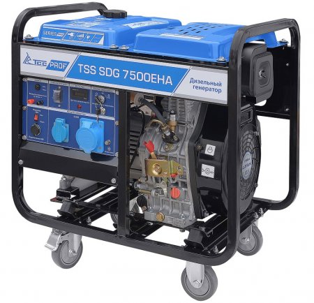 Дизельный генератор TSS SDG 7500EHA