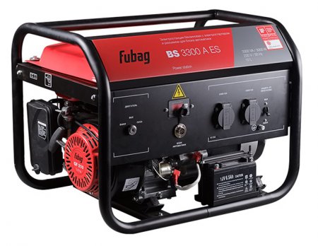 Электростанция бензиновая FUBAG BS 3300 A ES 646469