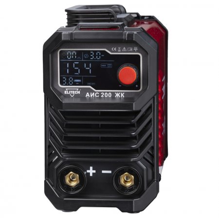 Инвертор сварочный ELITECH АИС200ЖК - Фото 3