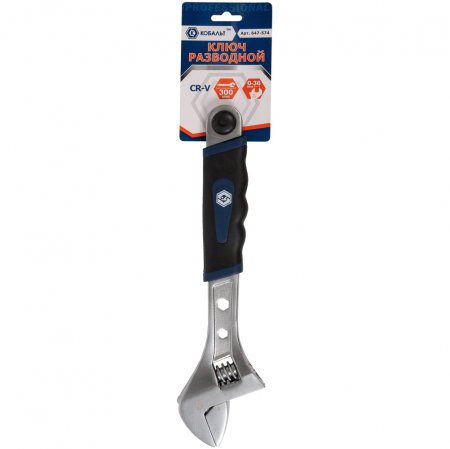 Ключ разводной КОБАЛЬТ 647-574 - Фото 2 Ключ разводной КОБАЛЬТ 647-574 - Фото 2