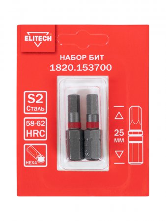 Биты ELITECH 1820.153700
