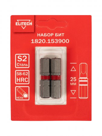 Биты ELITECH 1820.153900