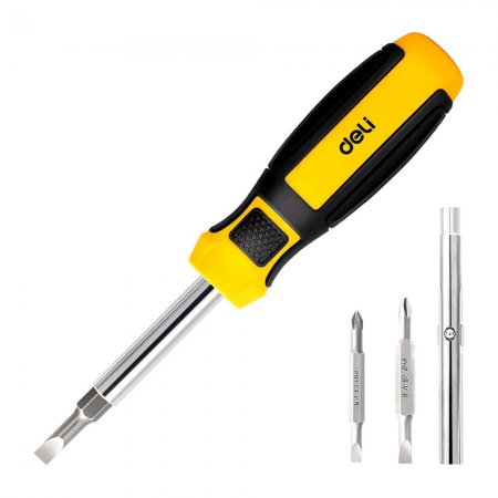Многофункциональная отвертка 6-в-1 DELI DL260206