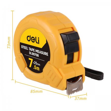 Рулетка DELI DL9075B