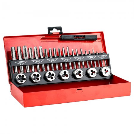 Набор для нарезания резьбы PIT ASET09-0032 - Фото 1 Набор для нарезания резьбы PIT ASET09-0032 - Фото 1