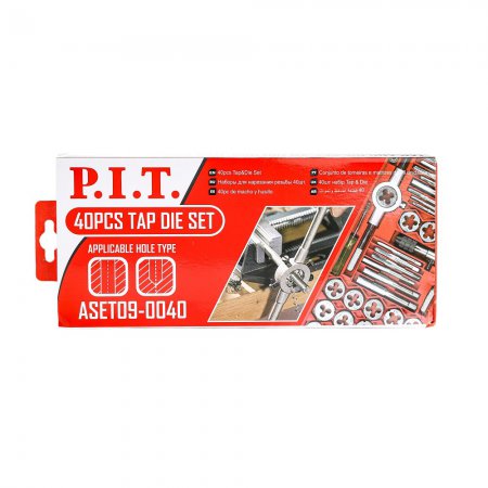 Набор для нарезания резьбы PIT ASET09-0040 - Фото 2