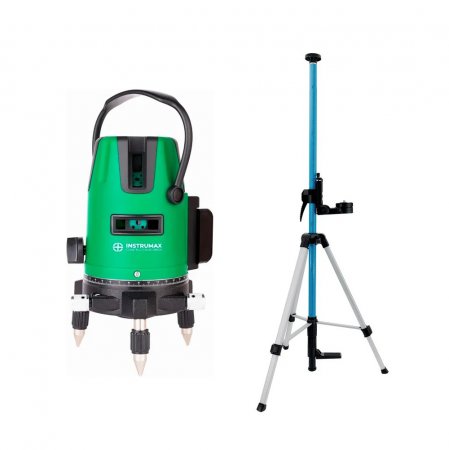 Лазерный уровень INSTRUMAX Сonstructor 4D GREEN IM0140_K1