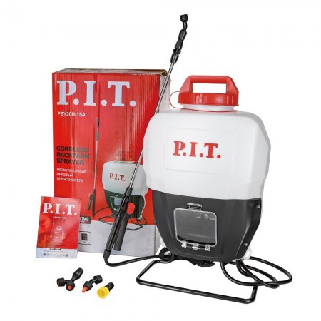 Опрыскиватель ранцевый аккумуляторный PIT PSY20H-15A SOLO без АКБ и ЗУ - Фото 2 Опрыскиватель ранцевый аккумуляторный PIT PSY20H-15A SOLO без АКБ и ЗУ - Фото 2