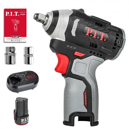 Аккумуляторный гайковерт P.I.T. PIW12K-120A/1 - Фото 2