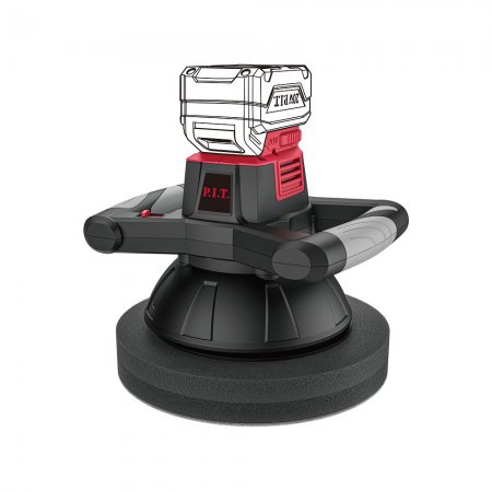 Аккумуляторная полировальная шлифмашина P.I.T.PPO20H-250A SOLO БЕЗ АКБ и ЗУ - Фото 1