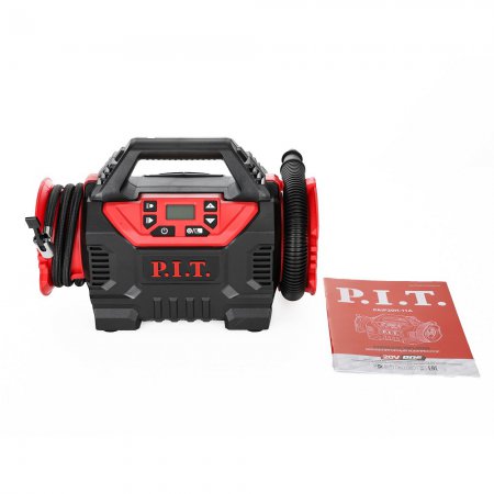 Аккумуляторный компрессор PIT PAIP20H-11A без АКБ и ЗУ - Фото 2