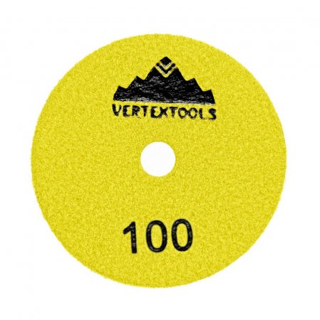 Круг алмазный гибкий шлифовальный VERTEX 13-100-100 - Фото 2