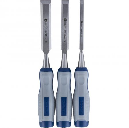 Набор стамесок плоских КОБАЛЬТ 245-664 - Фото 1 Набор стамесок плоских КОБАЛЬТ 245-664 - Фото 1