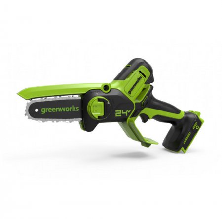 Аккумуляторная цепная мини пила GreenWorks G24MCS10 2008207UB - Фото 1