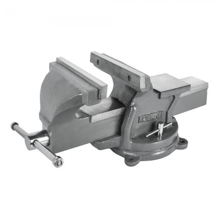 Тиски слесарные поворотные КОБАЛЬТ 919-067 - Фото 2