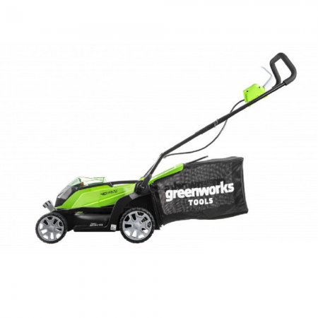 Газонокосилка аккумуляторная GREENWORKS G40LM35K2 2501907UA - Фото 2