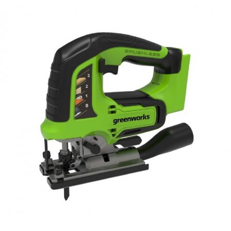 Аккумуляторный лобзик GREENWORKS GD24JS120 3601407CUB - Фото 1 Аккумуляторный лобзик GREENWORKS GD24JS120 3601407CUB - Фото 1