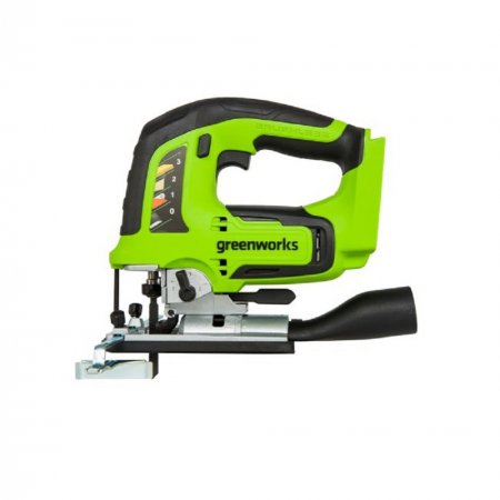 Аккумуляторный лобзик GREENWORKS GD24JS120 3601407CUB - Фото 2 Аккумуляторный лобзик GREENWORKS GD24JS120 3601407CUB - Фото 2