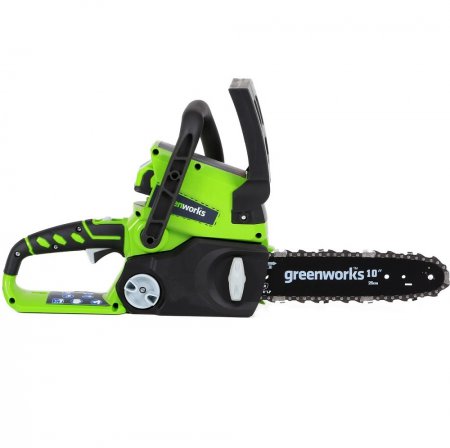 Аккумуляторная цепная пила GREENWORKS G24CS25K2 2000007VB - Фото 3