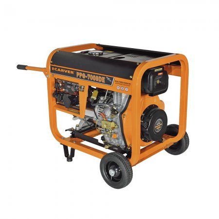 Дизельный генератор CARVER PPG -7000DE 01.020.00023 - Фото 1 Дизельный генератор CARVER PPG -7000DE 01.020.00023 - Фото 1
