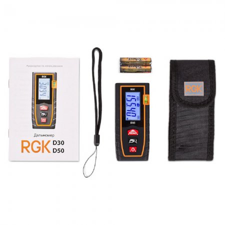 Лазерный дальномер RGK RGK D30 - Фото 6