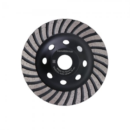 Чашка алмазная шлифовальная Hanskonner H9020-05-125x22-T - Фото 1