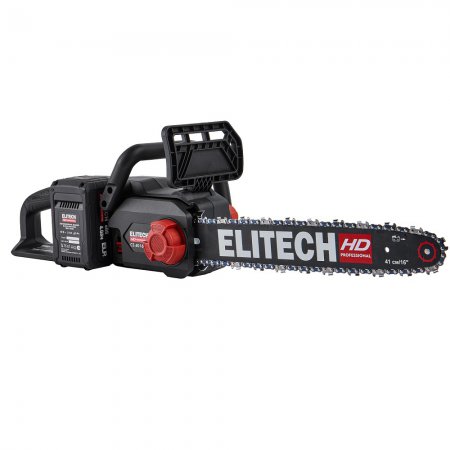 Аккумуляторная пила цепная ELITECH HD CS4016BLК (E1611.027.01) - Фото 3
