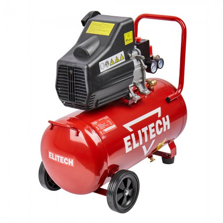 Компрессор коаксиальный масляный Elitech ДМ КМ200/50  - Фото 4 Компрессор коаксиальный масляный Elitech ДМ КМ200/50  - Фото 4