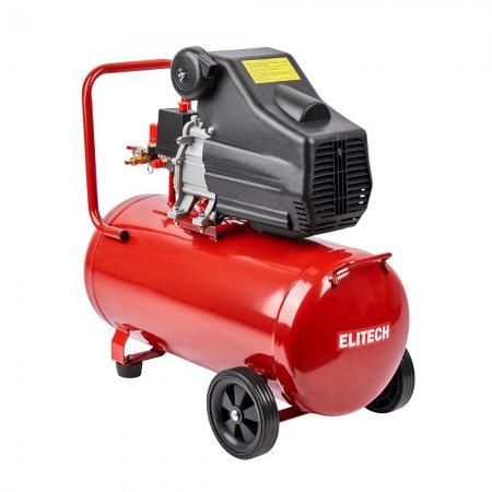 Компрессор коаксиальный масляный Elitech ДМ КМ200/50  - Фото 5 Компрессор коаксиальный масляный Elitech ДМ КМ200/50  - Фото 5