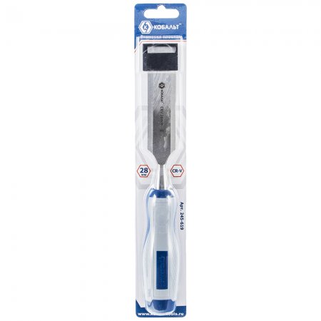 Стамеска плоская КОБАЛЬТ 245-619 - Фото 2