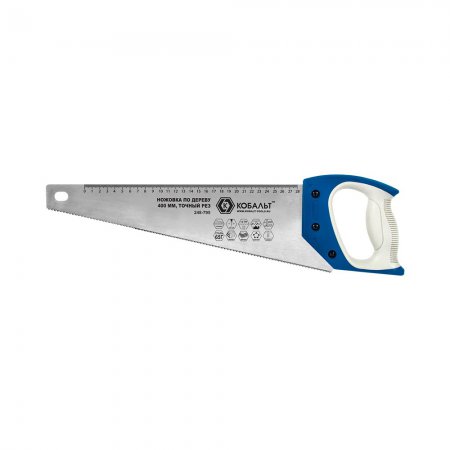 Ножовка по дереву КОБАЛЬТ 248-795 - Фото 1