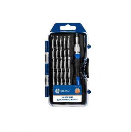 Набор бит с рукояткой КОБАЛЬТ 915-434 Набор бит с рукояткой КОБАЛЬТ 915-434