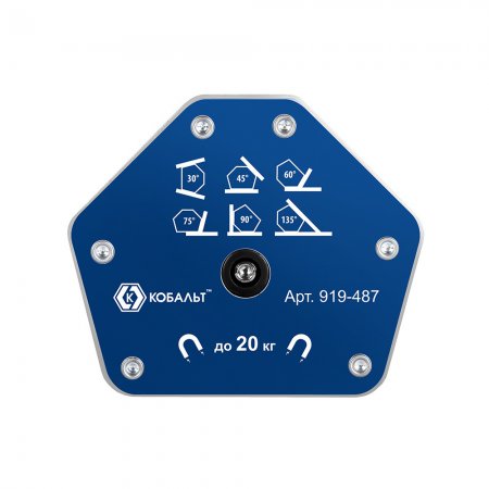 Угольник магнитный КОБАЛЬТ 919-494 - Фото 1