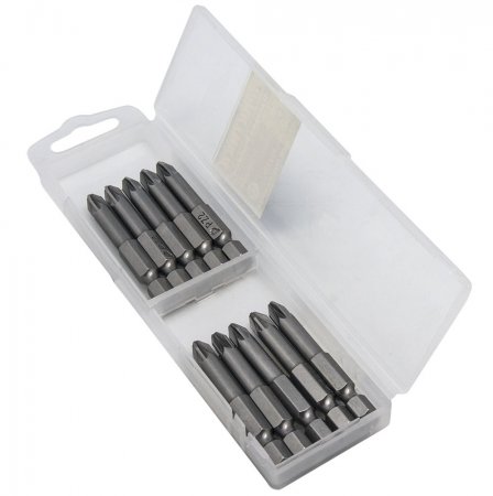 Бита отверточная ПРАКТИКА "Профи" PZ-2 х50мм 036-735 - Фото 2