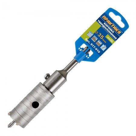 Коронка твердосплавная ПРАКТИКА 917-910 - Фото 1 Коронка твердосплавная ПРАКТИКА 917-910 - Фото 1