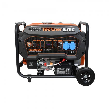 Генератор бензиновый TecEner TE 3500EAX 1130321 - Фото 3 Генератор бензиновый TecEner TE 3500EAX 1130321 - Фото 3