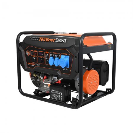 Генератор бензиновый TecEner TE 6500EAX 1130601 - Фото 1 Генератор бензиновый TecEner TE 6500EAX 1130601 - Фото 1