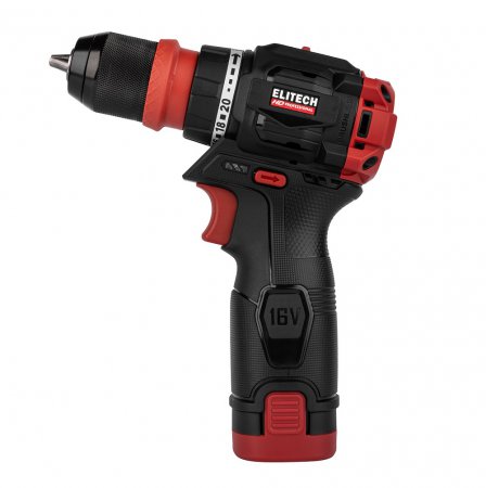 Аккумуляторная дрель ELITECH HD CD16UL2(E2201.078.02) - Фото 5