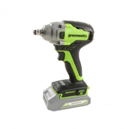 Аккумуляторный гайковерт GREENWORKS GD24IW400 3802907CUB - Фото 2