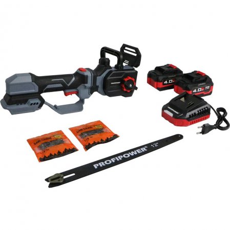 Аккумуляторная пила цепная ProfiPower PL-12 E0285 - Фото 2