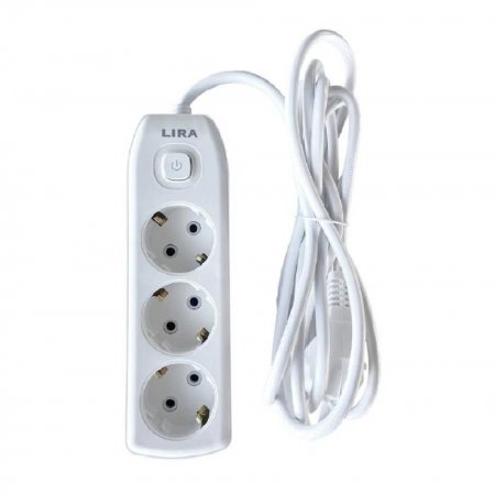 Удлинитель сетевой LIRA LRZ135W