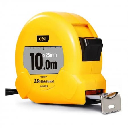 Рулетка DELI DL281025 - Фото 1 Рулетка DELI DL281025 - Фото 1
