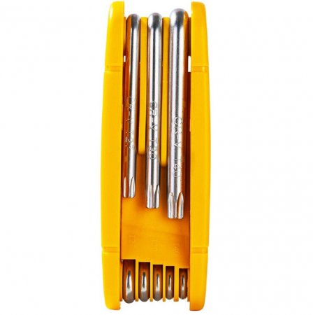 Набор складных ключей TORX DELI DL234308 - Фото 2