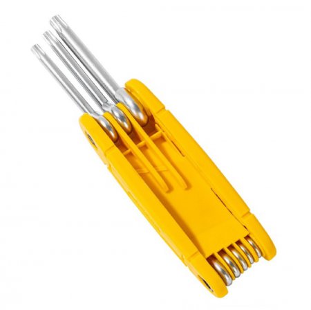 Набор складных ключей TORX DELI DL234308 - Фото 3