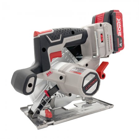 Аккумуляторная пила дисковая CROWN CT25040-150HX-4 BMC - Фото 4 Аккумуляторная пила дисковая CROWN CT25040-150HX-4 BMC - Фото 4