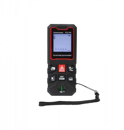 Лазерный дальномер ProfiPower PLD-80 E0269 - Фото 1 Лазерный дальномер ProfiPower PLD-80 E0269 - Фото 1
