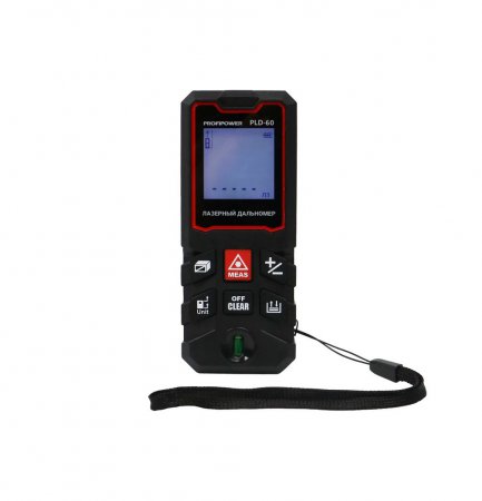 Дальномер лазерный ProfiPower PLD-60 E0268 - Фото 1 Дальномер лазерный ProfiPower PLD-60 E0268 - Фото 1