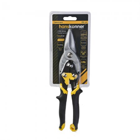 Ножницы по металлу Hanskonner HK1074-10-02 - Фото 2