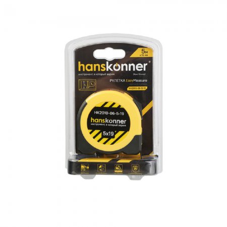 Рулетка Hanskonner HK2010-06-5-19 - Фото 2