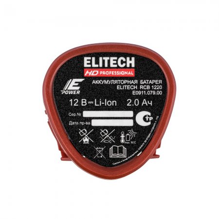 Аккумулятор Elitech HD RCB 1220 (E0911.079.00) - Фото 3
